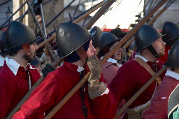 © 2006, Peter Marshall: Kings Army Whitehall Parade