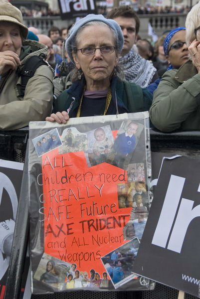 Stop Trident, Troops out of Iraq © 2007, Peter Marshall