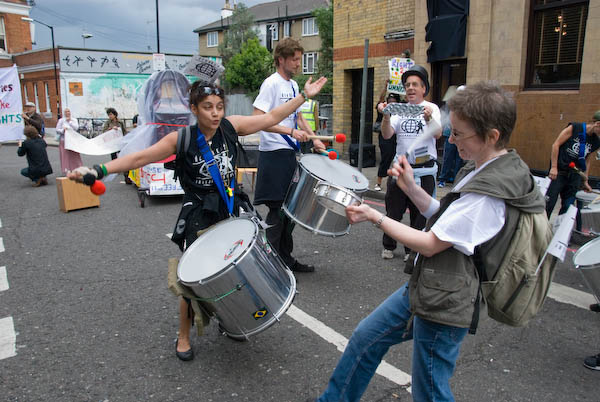 March of the Human Rights Jukebox &copy; 2007, Peter Marshall